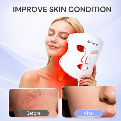 Avivery™ LED Face & Neck Therapy Mask