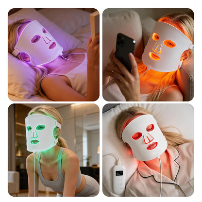 Avivery™ LED Face & Neck Therapy Mask